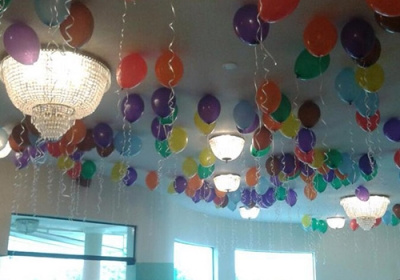 Balões com Gás Hélio