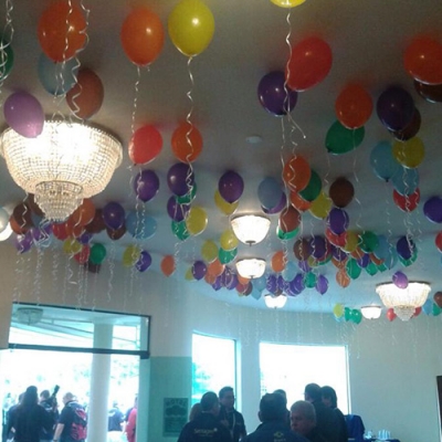 Balões com Gás Hélio
