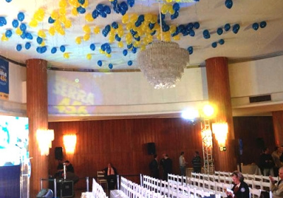 Balões com Gás Hélio